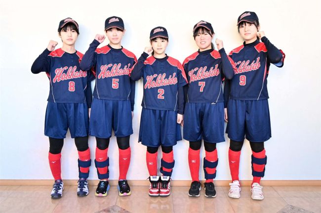 十勝５選手が道選抜入り　ソフトボール全日本中学生女子大会「初戦突破を」