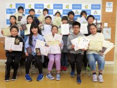 中札内上札内小児童、全員が各種検定に挑戦し成果