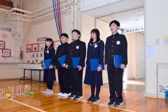 「ありがとう」の言葉で幕を下ろした仙美里小最後の卒業式