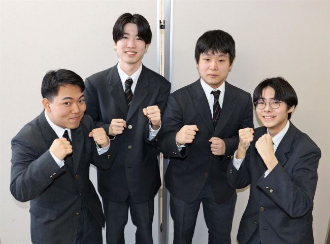 清水高から国立大に４人進学、１０年ぶり　「進学チャレンジ生」制度を活用