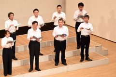 美声は子ども譲り？　三条合唱部保護者ら「ＯＴＯＮＯＷＡ」が初舞台 9