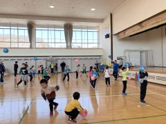 本別で多くの児童が参加した「運動あそび体験イベント」