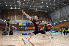 澤田涙の初Ｖ　個人戦ダブルス制す　全国高校選抜バドミントン