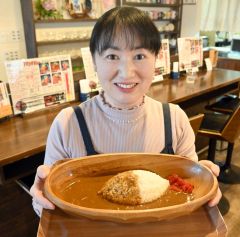 カレーハウスアパッチの３５周年記念企画　開業当初の価格３５０円でカレー提供