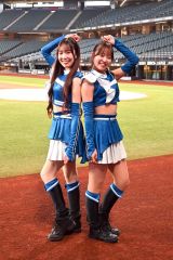 十勝出身ファイターズガール竹市さん、松井さん　開幕に意気込み