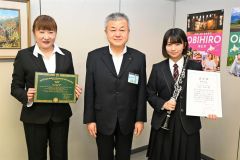 帯大谷高の永田さん、クラリネットで全国最優秀　巨匠「演奏に震えた」と評価