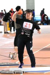 中学女子砲丸投げ