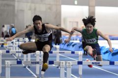 中学男子６０メートル障害７組