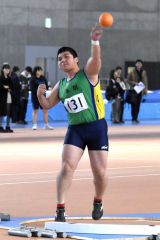 中学男子砲丸投げ