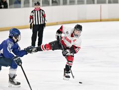 帯広選抜意地の５位入賞、５―２東京選抜　全日本少年アイスホッケー中学男子 11