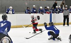 帯広選抜意地の５位入賞、５―２東京選抜　全日本少年アイスホッケー中学男子 15