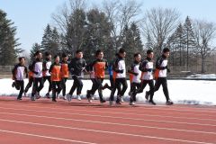 トラックに足音響く　帯広の森陸上競技場今季オープン 写真3