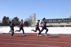 トラックに足音響く　帯広の森陸上競技場今季オープン 写真17
