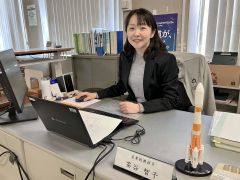 「宇宙産業に挑戦するスタートアップを支援していきたい」と語る茶谷課長