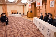 管内企業トップ、新入社員に期待のエール　入社式訓示 9