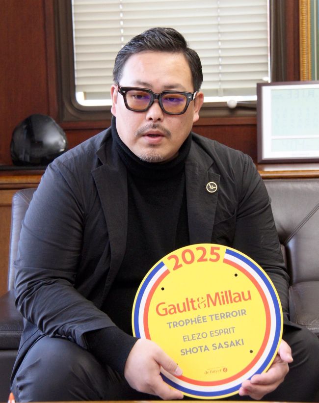 「『十勝』をもっと大事に」エレゾ佐々木社長、テロワール受賞報告