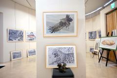 ボールペンで自然を写実的に 伊藤さん22日まで作品展 6