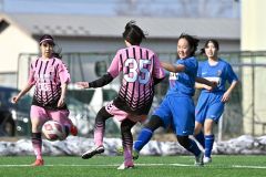 かつて西村さんも所属した十勝ＦＳリトルガールズも大会に参加し、新シーズンに向けて調整した