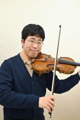 町地域おこし協力隊（音楽教育コーディネーター）に着任した大島弓人さん