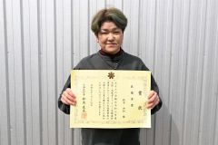 最優秀賞を受賞した鈴木さん