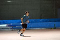 帯広で合宿中のトップテニスプレイヤーが高校生を指導 2