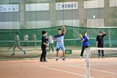 帯広で合宿中のトップテニスプレイヤーが高校生を指導 3
