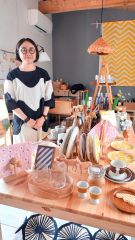 念願の北欧雑貨店を村内にオープンさせた山田さん