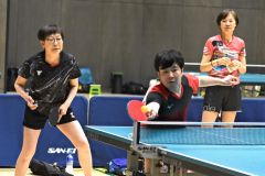 団体戦Ａグループ　芽室卓協　林直樹・大野泉組
