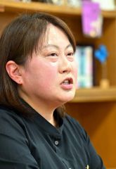直木賞作家の河崎さん　仕事を語る　帯三高図書局員が招き講演会 9