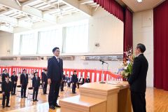 31人 帯広高等技専入学式 技能技術の習得に励む 2