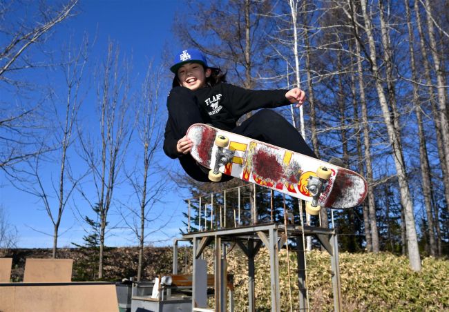【写真】帯広開西小5年の村瀬晴スケボー全国大会で4位「将来は五輪へ」