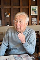 バル街への思いを語る深谷さん