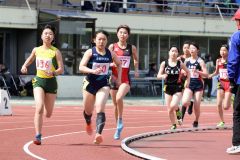 中学女子８００メートル２組