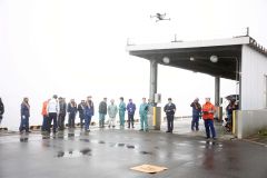 災害状況把握や海洋環境監視にも活用へ　密漁取締船ほくとのドローン