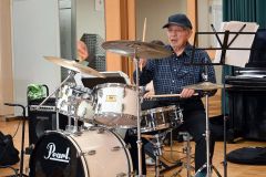 ８９歳ドラマー樋口さん「命ある限り続けたい」　２７日に所属バンドが公演