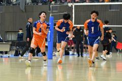 白樺学園男子Ｖ、帯南商女子連覇　バレーボール春季高校リーグ大会 11