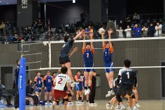 白樺学園男子Ｖ、帯南商女子連覇　バレーボール春季高校リーグ大会 7