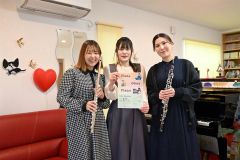 同世代の演奏家３人、初のトリオ公演企画　６月８日にとかちプラザ