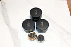 商品化された鹿追町産キャビア