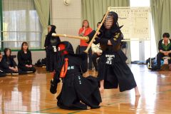 団体戦小学生低学年　音更柳町―札幌札苗剣心会