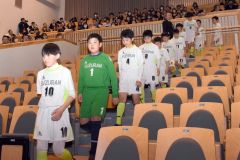 ４０チーム健闘を誓い合う、信田（芽室少）選手宣誓　２０２５ジュニアサッカーフェスタｉｎ十勝 12