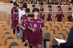 ４０チーム健闘を誓い合う、信田（芽室少）選手宣誓　２０２５ジュニアサッカーフェスタｉｎ十勝 14