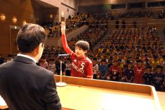 ４０チーム健闘を誓い合う、信田（芽室少）選手宣誓　２０２５ジュニアサッカーフェスタｉｎ十勝 26
