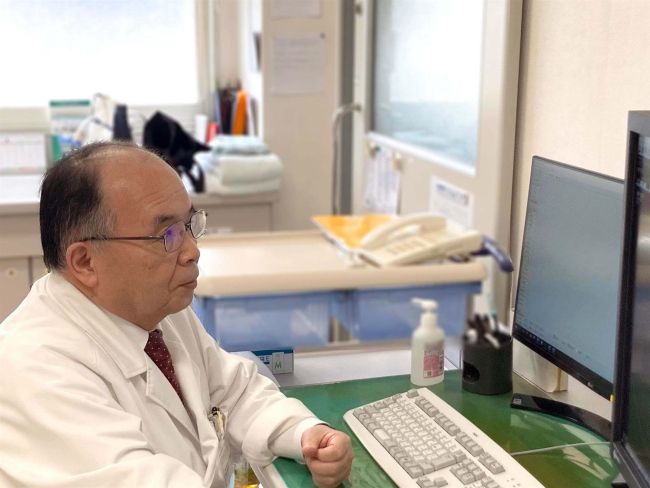 【写真】開西病院の神経内科に藤田医科大学の名誉教授、武藤医師が就任