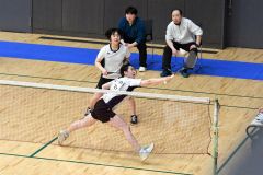 亀田・小川組、全道女王破る　帯一は９大会連続団体男女Ｖ　バドミントン全十勝中体連春季大会 12
