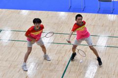 亀田・小川組、全道女王破る　帯一は９大会連続団体男女Ｖ　バドミントン全十勝中体連春季大会 13