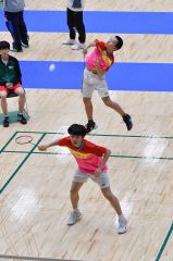 亀田・小川組、全道女王破る　帯一は９大会連続団体男女Ｖ　バドミントン全十勝中体連春季大会 14