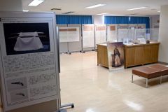 坂本一族と北海道の関わりを解説した展示物
