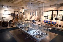 広尾町の歴史などを紹介する展示物