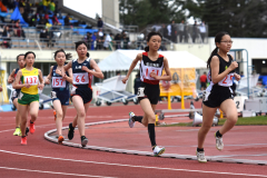 中学女子８００メートル２組